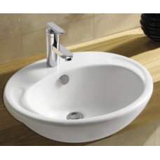 Santini Tanya Oval Semi Recessed Basin 